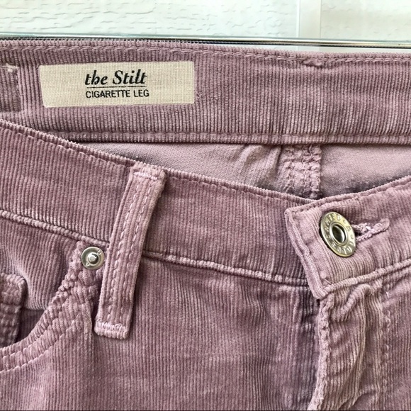 AG The Stilt corduroy Pants Jeans 27 Adriana Goldschmied - Picture 4 of 8
